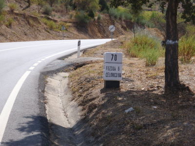 The long climb up to Foz C&ocirc;a.
